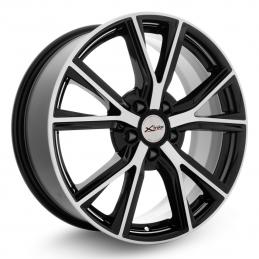 X`trike X-122 7.5x18 PCD5x108 ET49 DIA 67.1  BK/FP